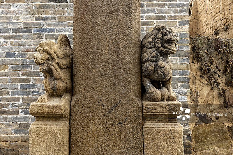 山西晋城沁水柳氏民居图片素材