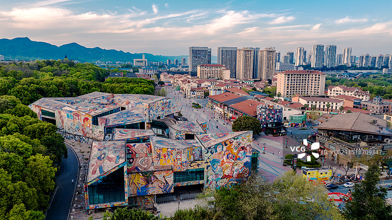 西部重庆科学城罗中立美术馆图片素材