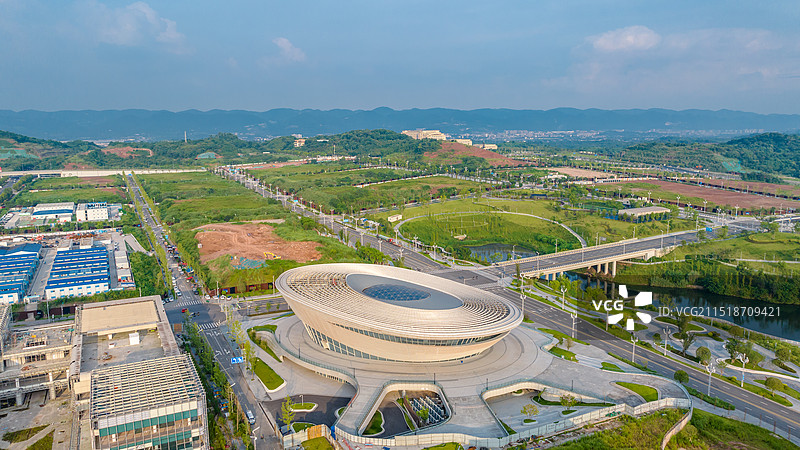 重庆科学城金凤一隅图片素材