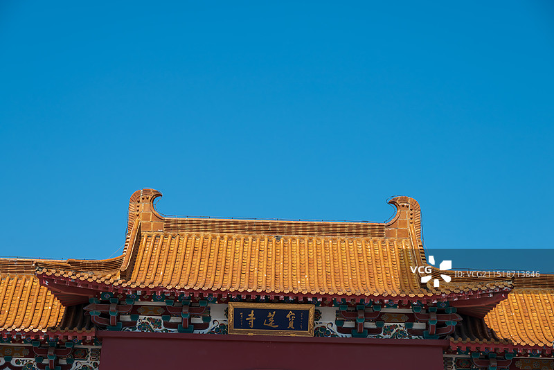 江苏徐州宝莲寺，香火祈福图片素材