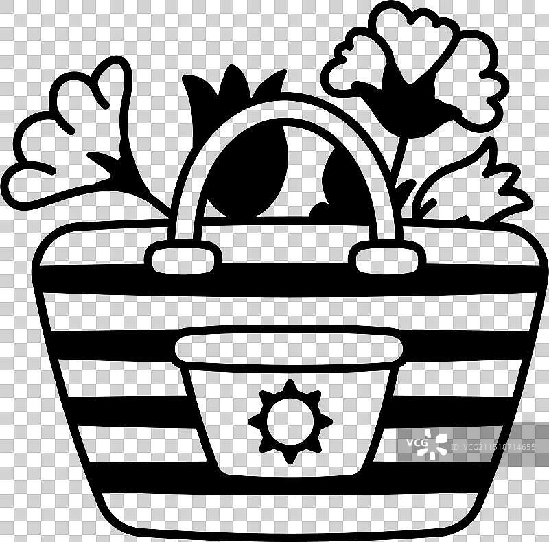 沙滩包图片素材