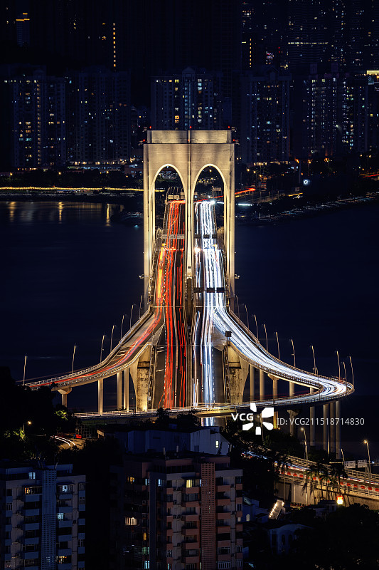 西湾大桥图片素材