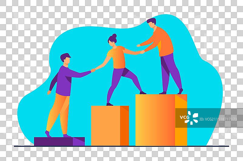 自由职业女性 - 卡通人物图片素材