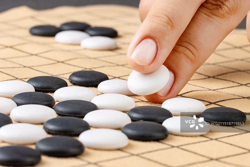 中国围棋特写图片素材