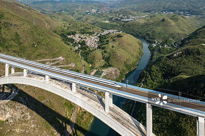 天路-西南铁路枢纽图片素材
