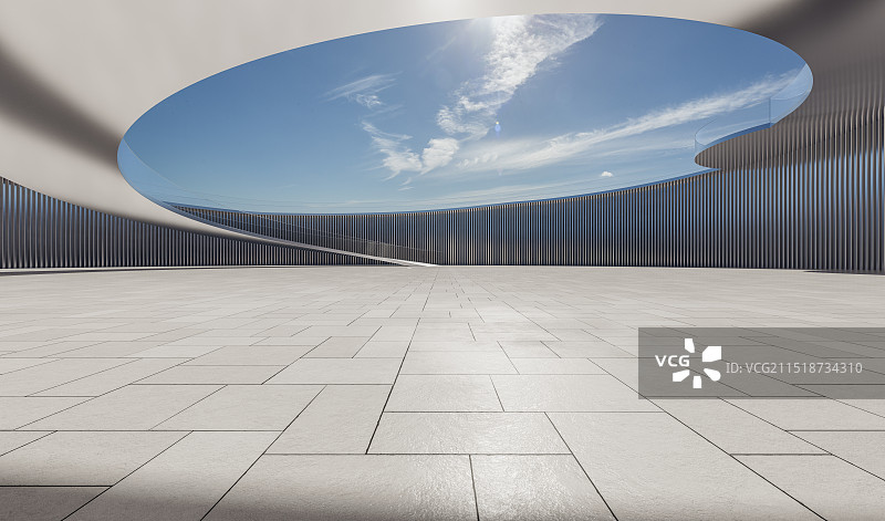 螺旋楼梯_建筑空间_城市广场图片素材