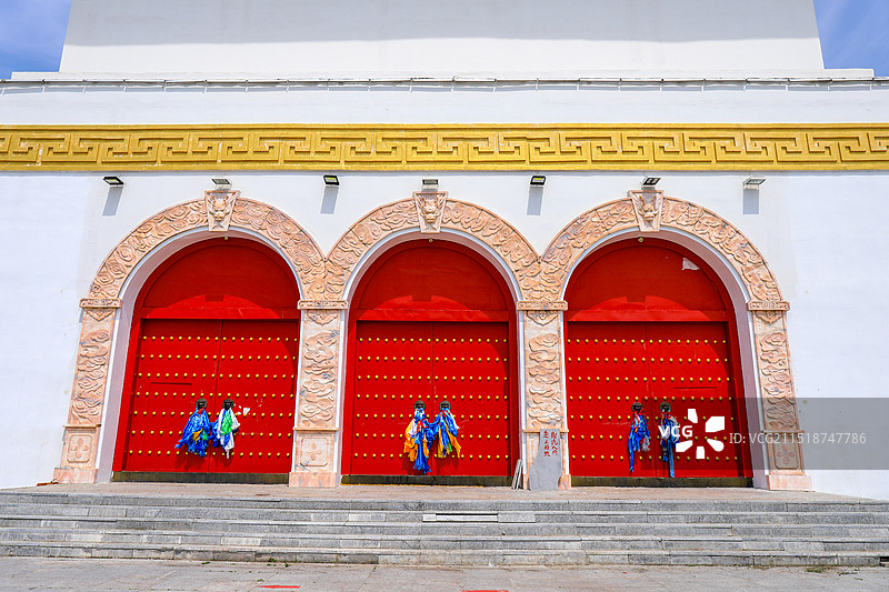 呼伦贝尔金刚寺图片素材