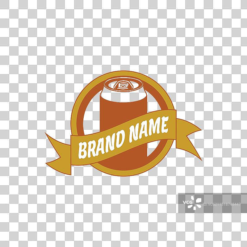 罐装啤酒标志图片素材