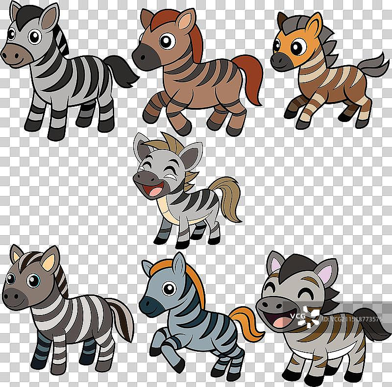 斑胸草雀扁平风格动物设计图片素材