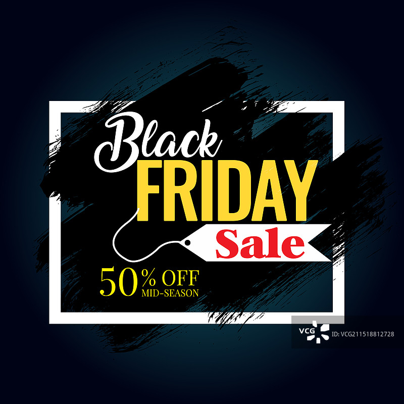黑色星期五促销横幅图片素材