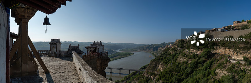 陕西省榆林市佳县香炉寺景观图片素材