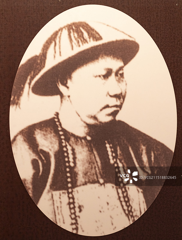 沈葆桢像 清 福州博物馆图片素材