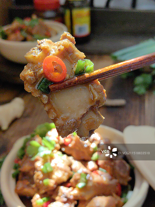 黄焖排骨图片素材