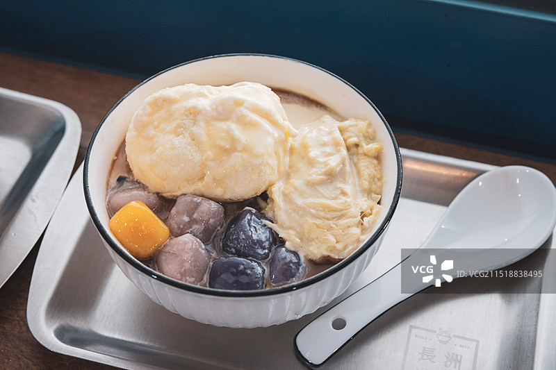 美食 港式甜品 芋圆图片素材