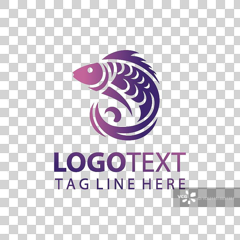 鲨鱼标志图片素材