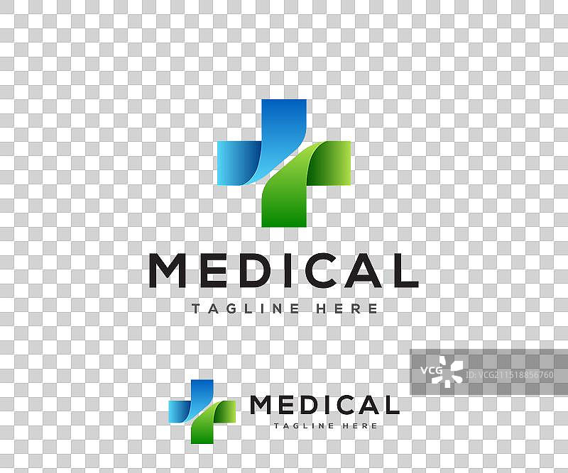 医疗健康logo设计图片素材