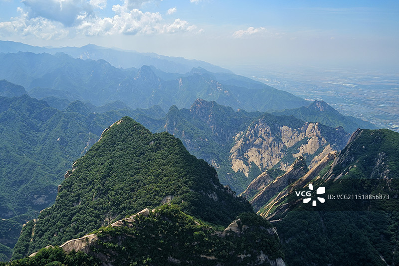 五岳华山图片素材
