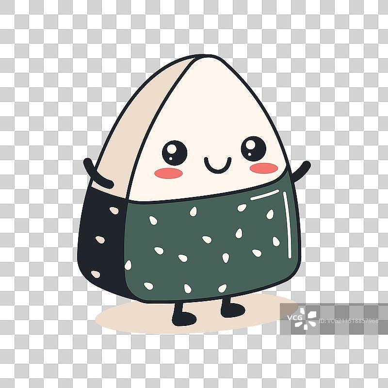 可爱饭团日式卡通形象图片素材