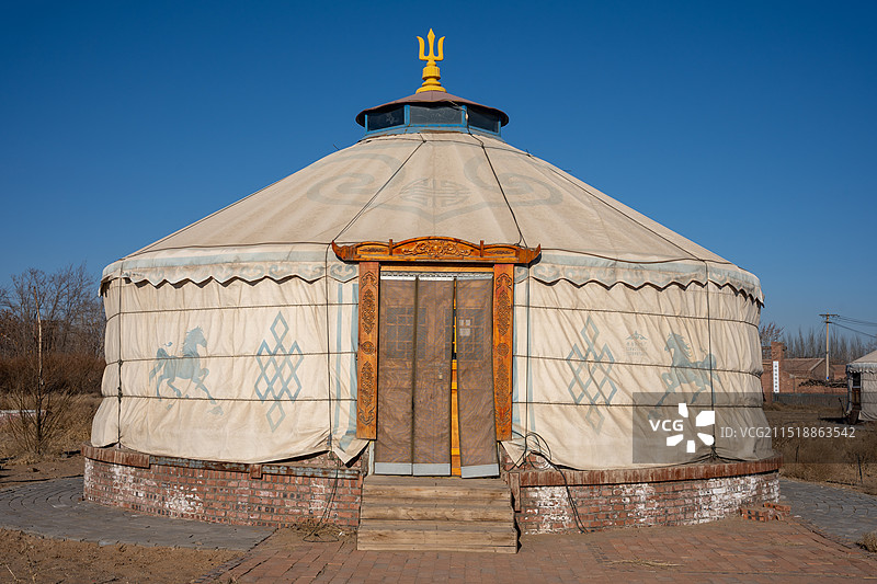 蒙古包图片素材
