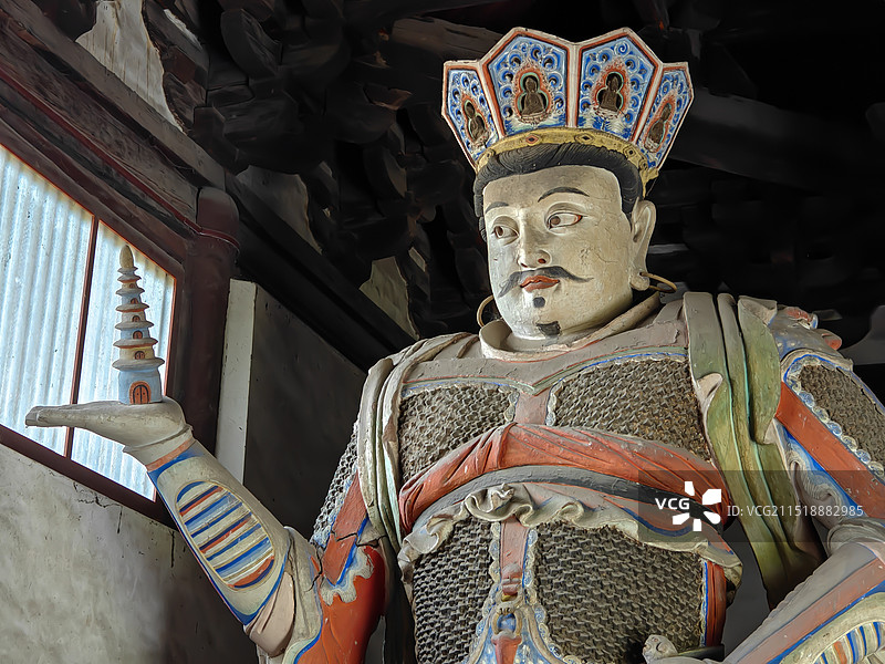 山西大同善化寺图片素材