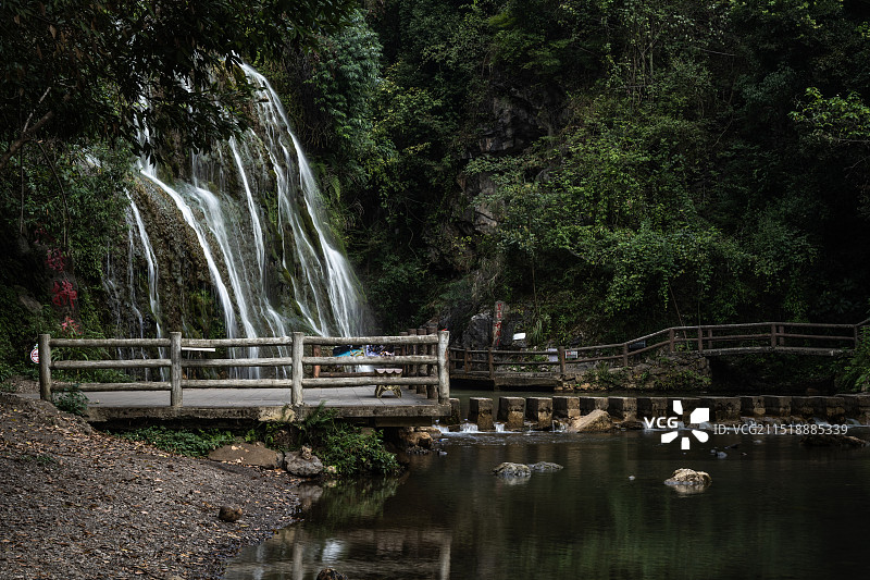四川省广安市邻水县华蓥山天意谷图片素材