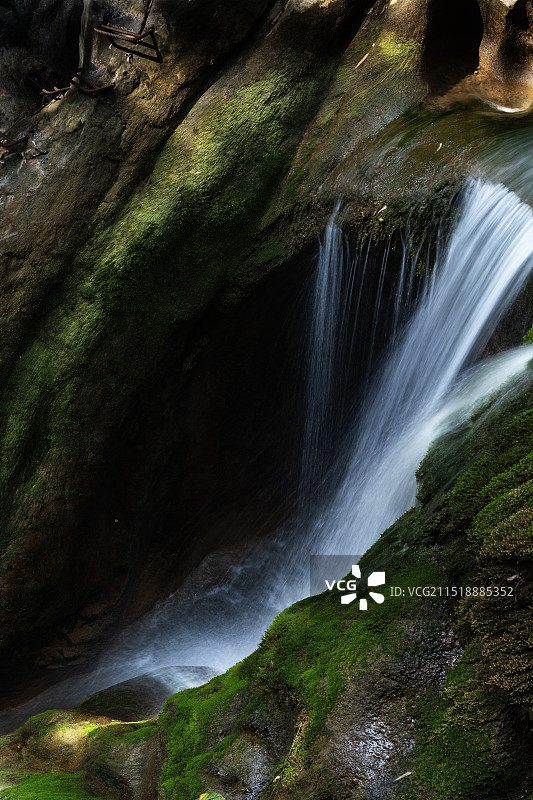 四川省广安市邻水县华蓥山天意谷图片素材