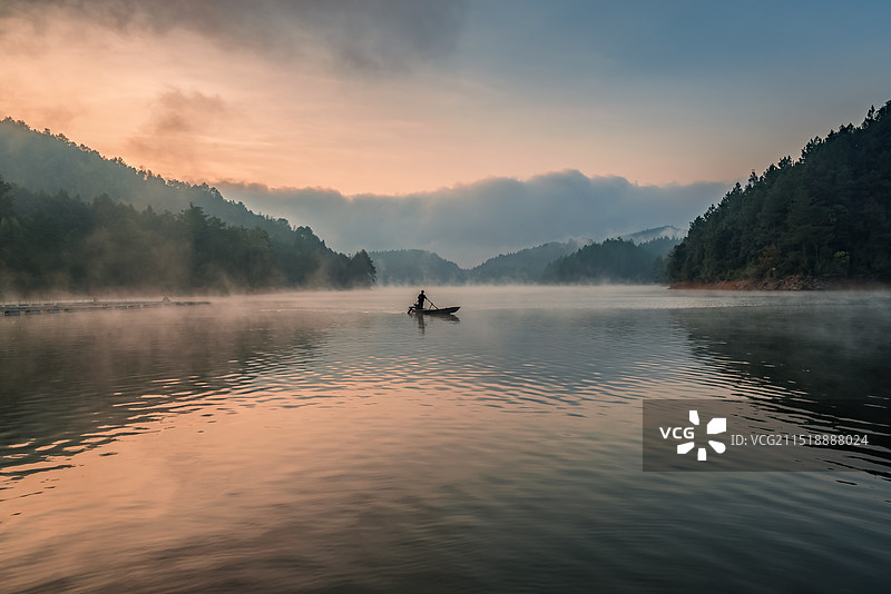 赣州阳明湖景区图片素材