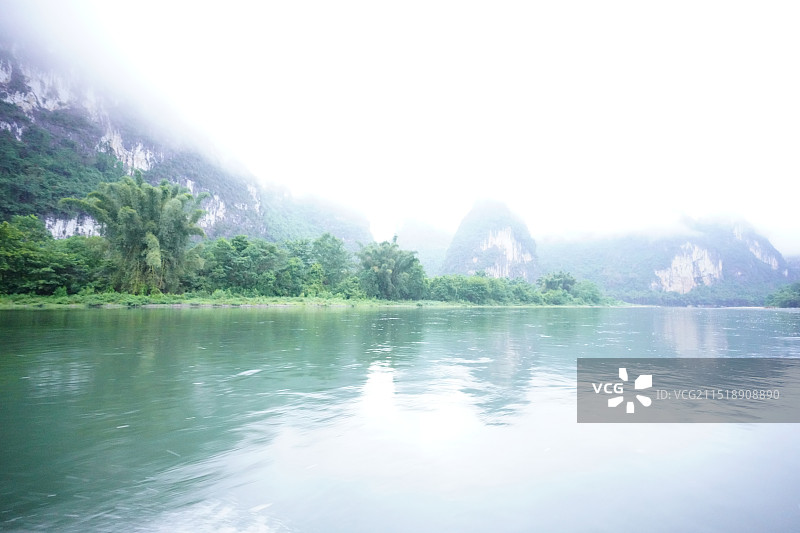 绿水青山画漓江图片素材