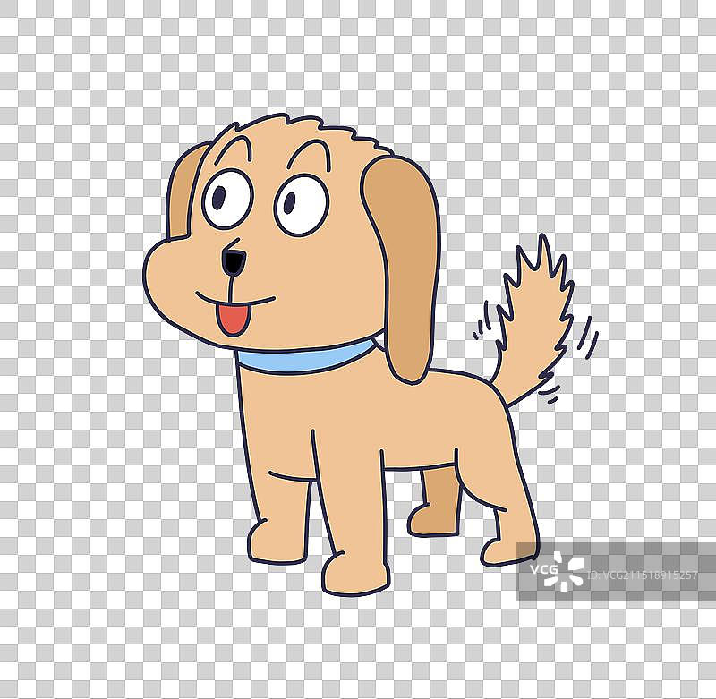 卡通宠物狗图片素材