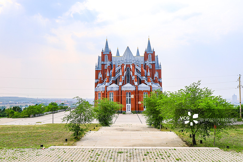 内蒙古满洲里婚礼宫图片素材