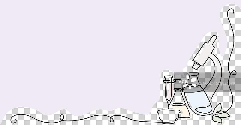 化学和物理实验室设备图片素材