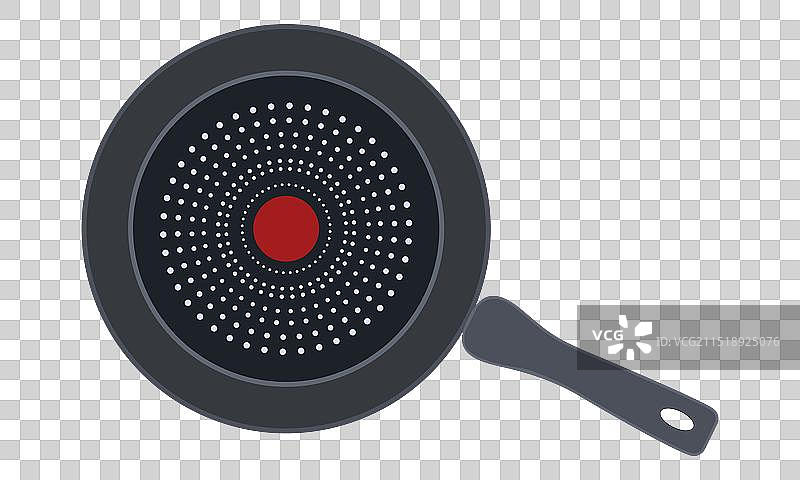 带手柄的厨房不粘锅图片素材