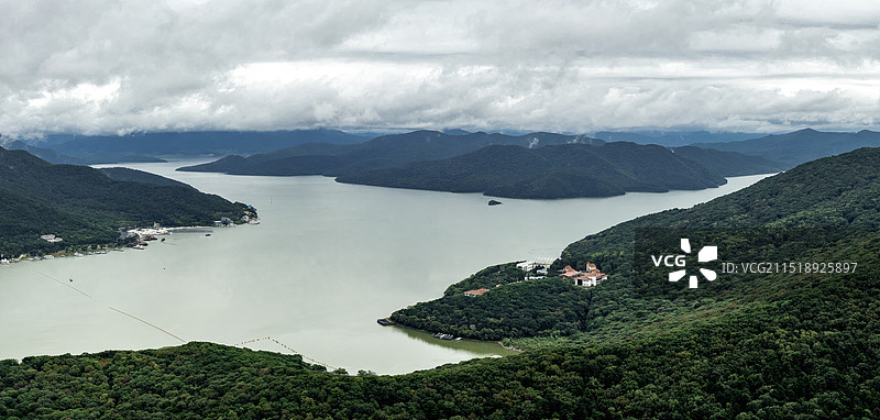 松花湖图片素材