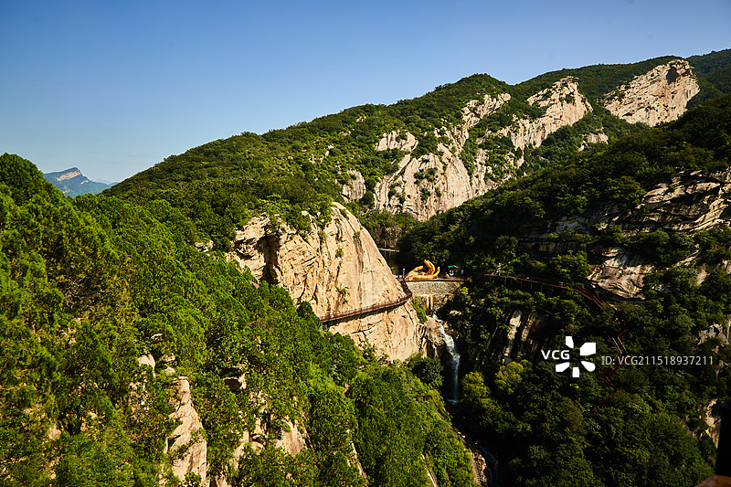 北京清凉谷旅游风景区图片素材