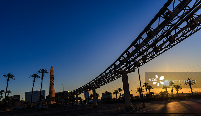 拉斯维加斯的LUXOR酒店图片素材