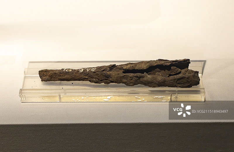 铁凿 西汉（公元前206-公元25年） 武夷山城村汉代城址出土 福建博物院图片素材