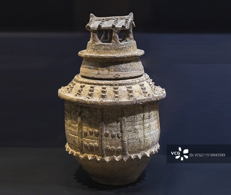 青釉谷仓罐 宋（公元960-1279年） 邵武出土 福建博物院图片素材