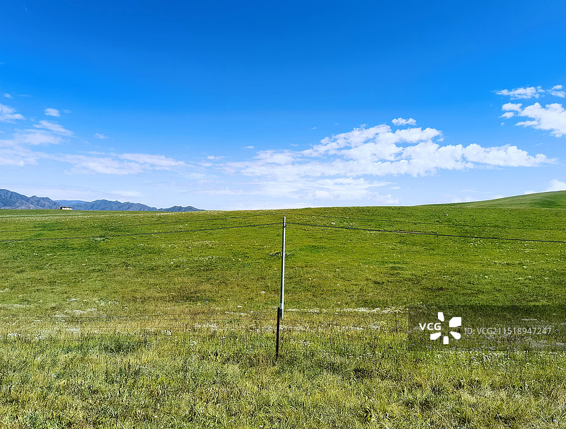 甘肃省甘南藏族自治州夏河县桑科草原风景区美景图片素材