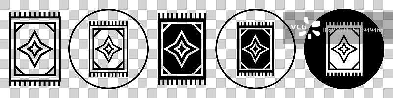 网页地毯图标集图片素材