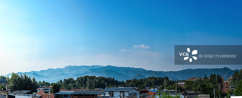 徂徕山全景图片素材