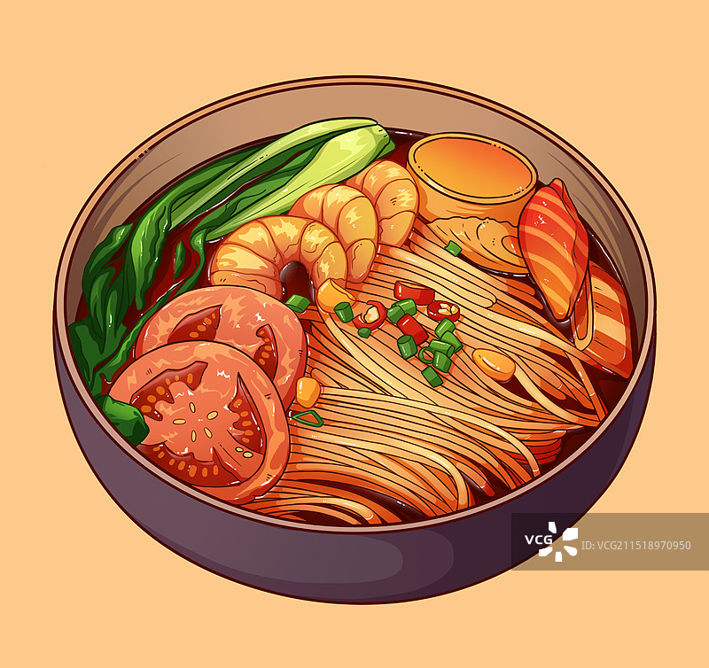 番茄面图片素材