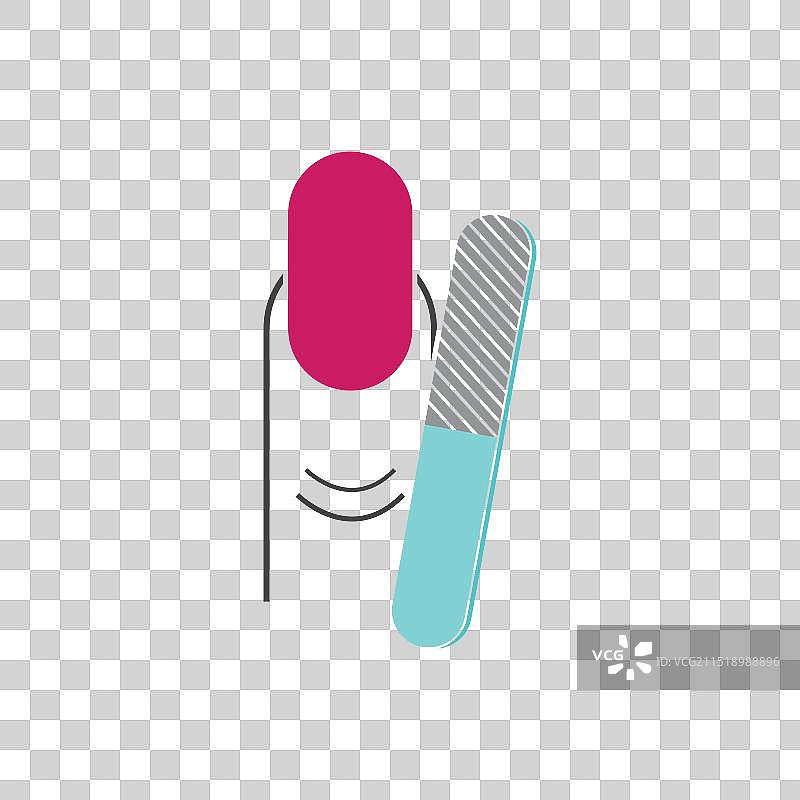 美容院化妆美甲图标图片素材