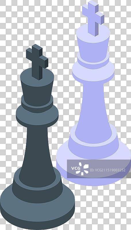 黑白国际象棋棋子图片素材