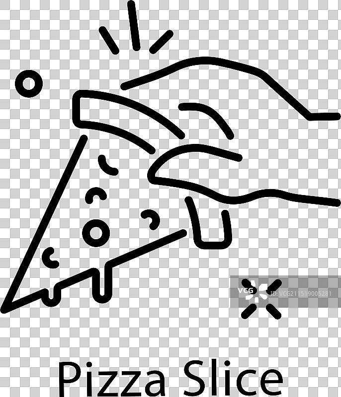 比萨饼切片图片素材