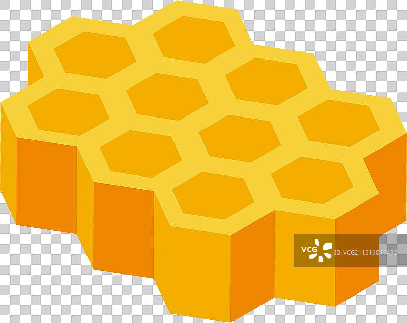 蜂窝六边形图案结构图片素材