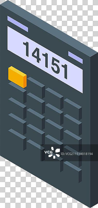 电子计算器显示数字图片素材