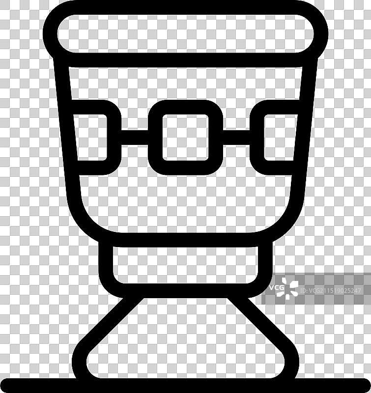 代表音乐和文化的非洲鼓图标图片素材