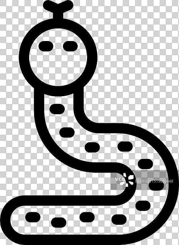 吐着信子的黑曼巴蛇图片素材