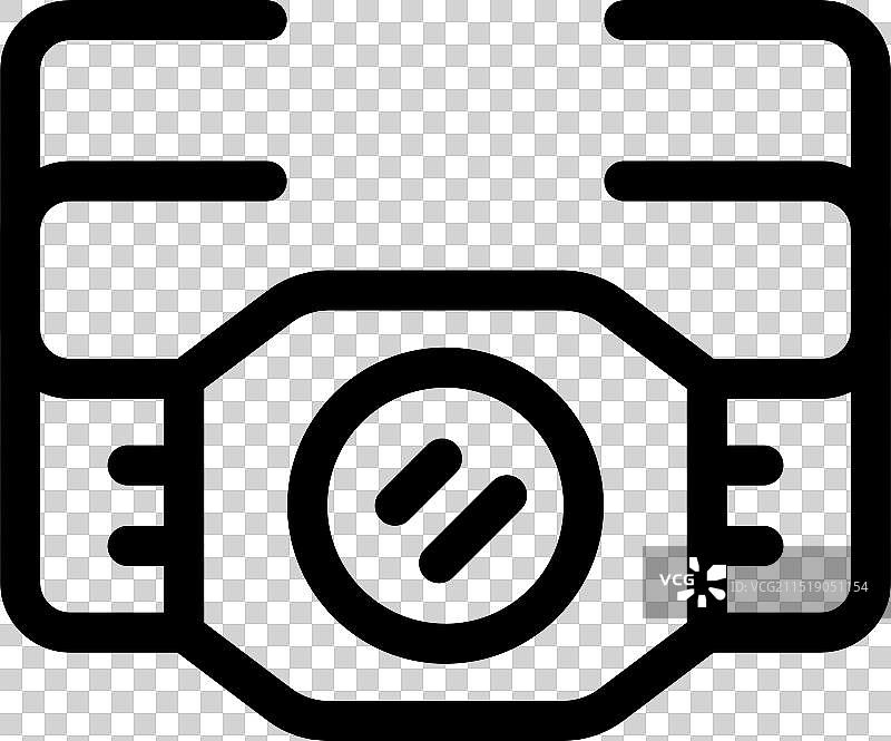 显示时间的现代智能手表屏幕图标图片素材