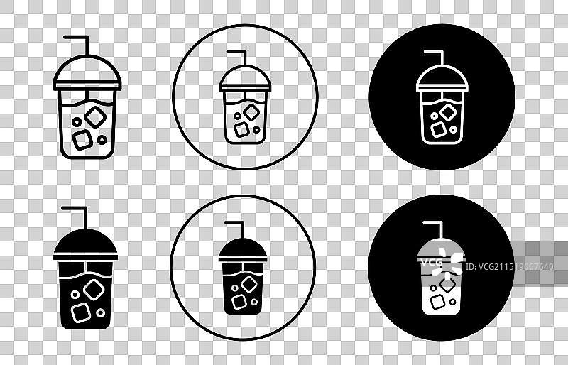 冰咖啡图标图片素材